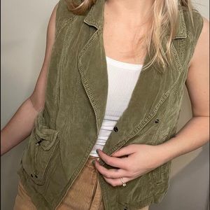 Soft corduroy vest that is so comfortable!